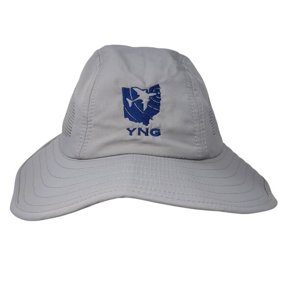 YNG Dri-Duck Boonie Hat Gray One Size Adjustable Drawstring Polyester - Picture 1 of 9